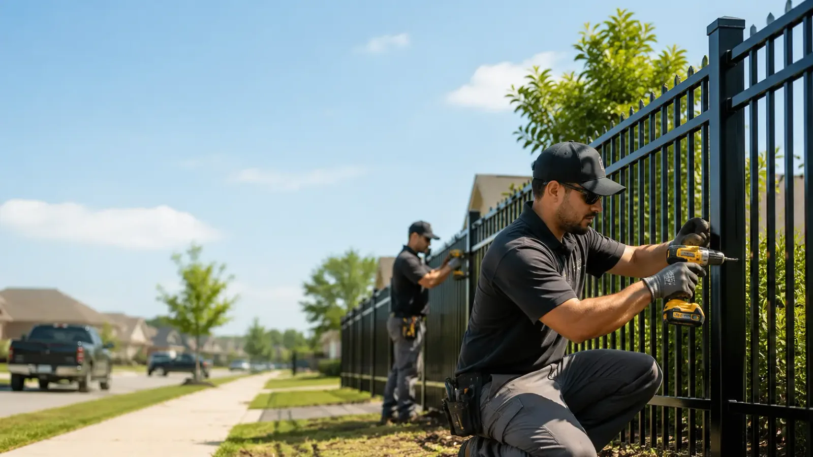Metal Fence Installation in Pendleton, SC